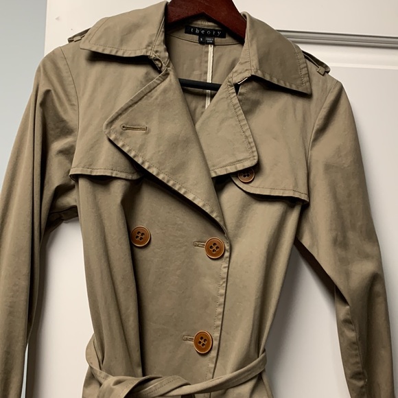 Theory trench coat - Picture 3 of 11